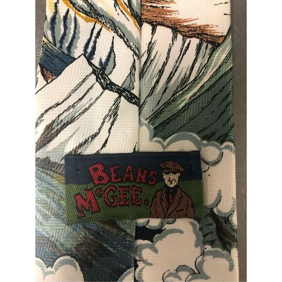 🌼5for$25🌼 Beans McGee. Mens Airplane and Mountain “Flight over Mt. McKinley” - Picture 5 of 9